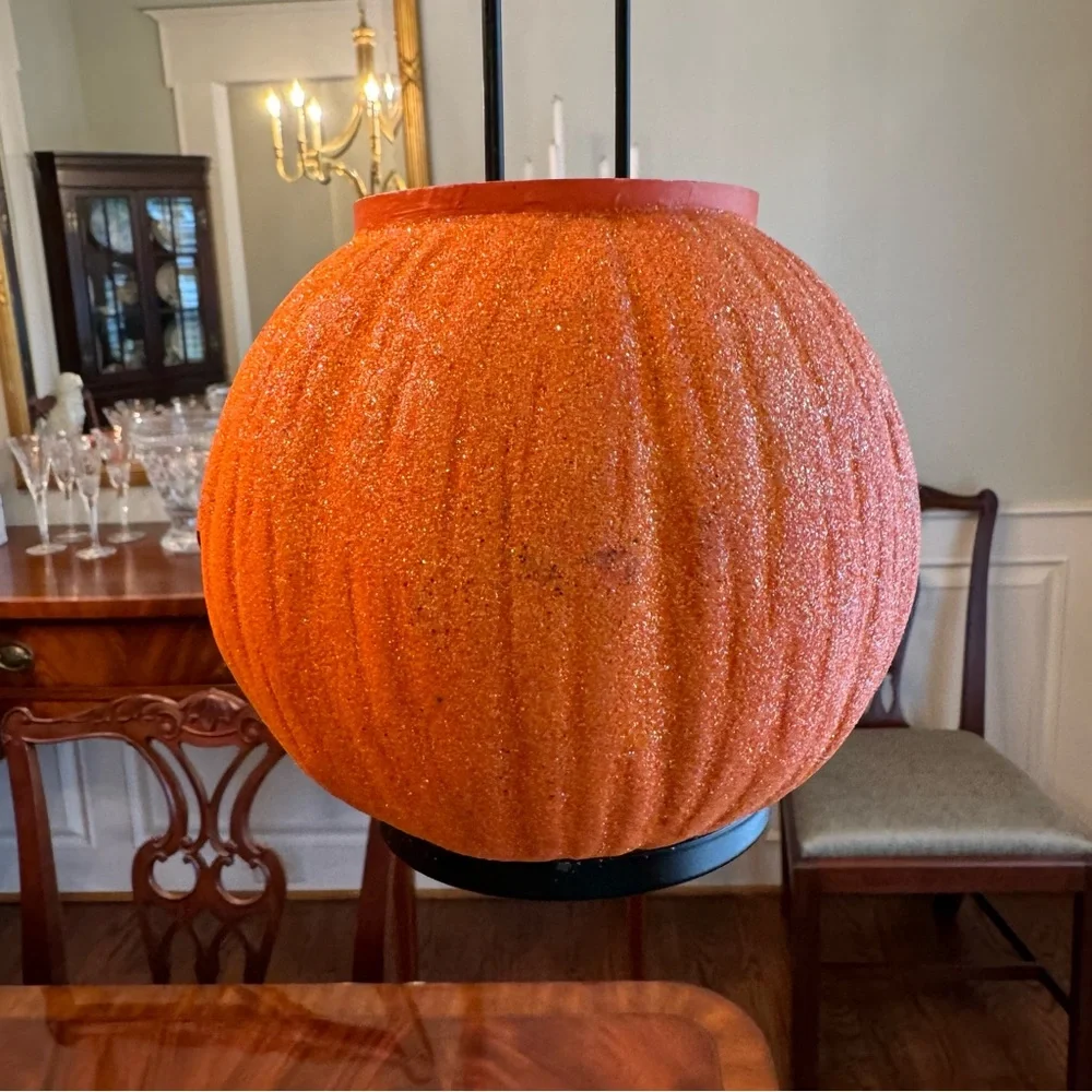Vintage Illuminations Pumpkin Votive Lantern Halloween